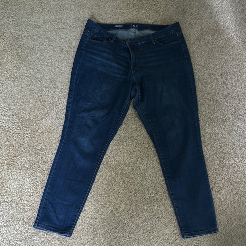 a.n.a Blue Skinny Jeans Classic Style